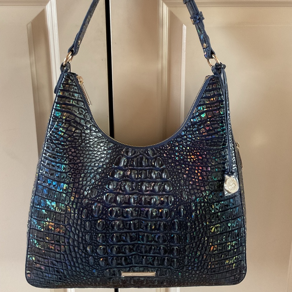 NWT BRAHMIN Royal Blue Tabitha Shoulder Bag